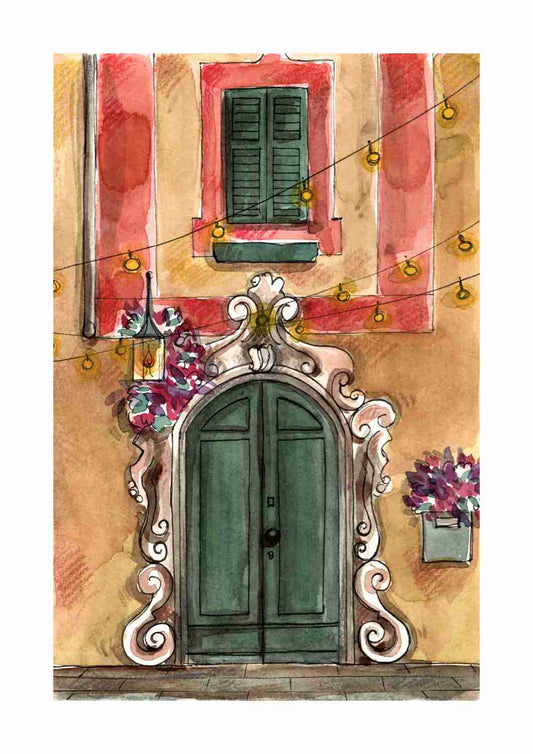 Una porta a Portofino