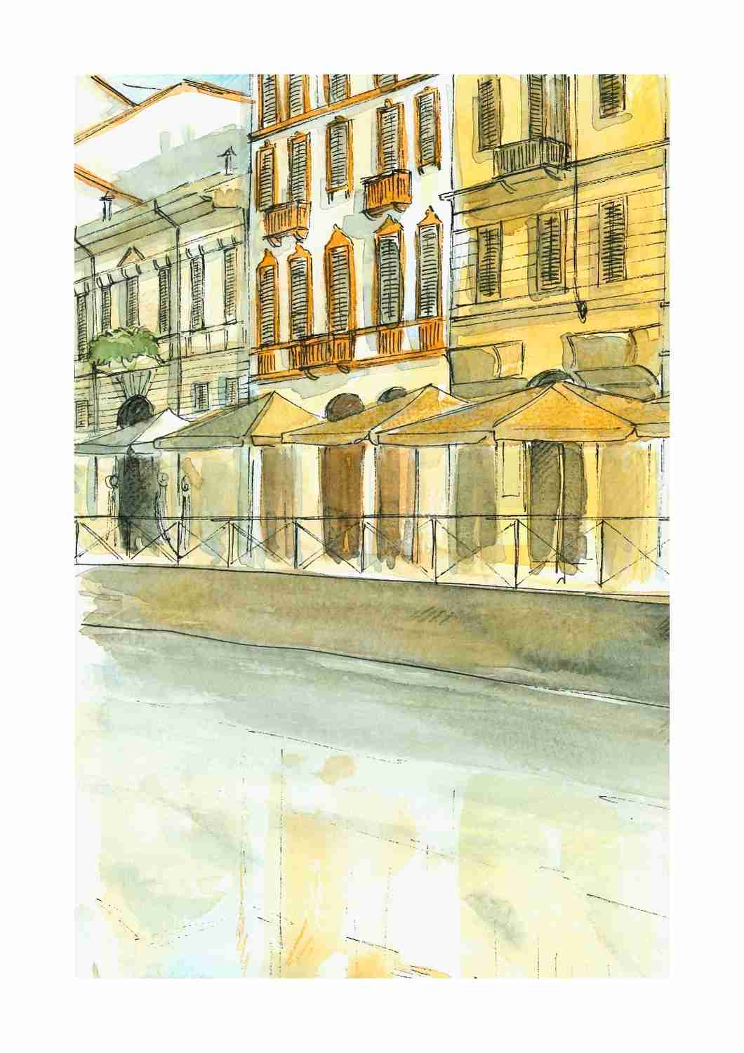 Riflessi sul Naviglio